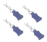 Clips de Cuerpo RC, Pasadores R elásticos doblados, 1/8 1/10 1/12, Soporte de fijación, Accesorio de Clip de Cuerpo doblado, para Aficionados a RC, DIY y Modelismo