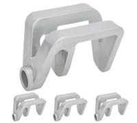 Clips de de barcos, Clips de parachoques de barco Pontón | Portaparachoques 4x barco | Suministros al aire libre, conexión rápida y diseño de rechazo accesorios sólidos para amarre