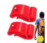 Clips De Disco Volante - Conjunto De 2 Pinzas De Disco De Juguete Compactas Y Continuas | Flying Disc Clamp Sports Disc Carrier Disc Clamp Anexo Disco Portátil Diario Llevar Juguete Disc Blamp