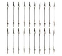 Clips de doble cara: juego de clips de metal flexibles, soporte fuerte y estable para mapas y fotos. Característica de diseño de manguera flexible, propósito de visualización y organización, lugares