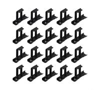 Clips de drenaje de agua para paneles solares, 20 unidades, clips de limpieza de módulo fotovoltaico para eliminar el agua acumulada, se adapta a marcos de 30 mm a 40 mm (40 mm)