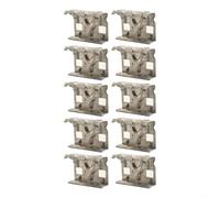 Clips de drenaje de panel solar, 10 unidades, de aluminio, limpiador de lodos para módulos fotovoltaicos, 30 mm, 35 mm, protector de borde de marco, resistente a la intemperie del Reino Unido (30 mm)