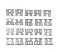 Clips de drenaje solar de acero inoxidable 304 para paneles fotovoltaicos de 30 mm y 35 mm, soportes de gestión de agua antiestanques para sistemas de techo, accesorios de control de flujo eficientes