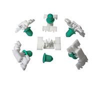 Clips de fijación con boquilla, 10 unidades