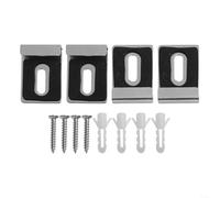 Clips de fijación de espejos para instalación permanente o permanente de espejos decorativos y funcionales en baños y pasillos