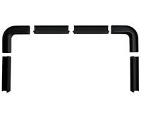 Clips de fijación para tira LED de TV compatible con Philips Hue Gradient - Accesorio de fijación para diadema LED (talla M: TV≤65 pulgadas)
