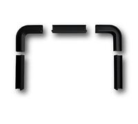 Clips de fijación para tira LED de TV compatible con Philips Hue Gradient - Accesorio de fijación para diadema LED (talla S: TV≤55 pulgadas)