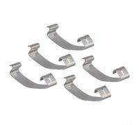 Clips de filtro de aire para coches, limpiador de filtro de aire del motor, clip de carcasa de filtro de aire, clips de resorte, abrazadera de entrada para BMW modelo 13711716113 (5 piezas)