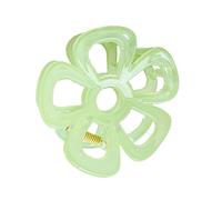 Clips de flores para mujer, garra de flor de gelatina - Pasadores de pelo florales de gelatina | Pasadores florales artísticos para el cabello, garra antideslizante para el cabello de playa a la moda