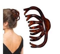 Clips de garras de pelo grandes, clips de mandíbula para el cabello - Flexible elegante único retro - Clips de pelo únicos, abrazadera de estilo de mandíbula para uso diario, mujeres, lugar de trabajo