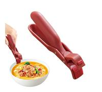 Clips de gripe de calentamiento - pinzas de cuenco de pinzas de calefacción anti-escaldadura - gadget de cocina, pinza antideslizante, multifuncional para horno de tostadora, sartén