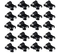 Clips de Hebilla para Gopro Hero 9/8/7/(2018)/6/5 Negro, Session 5/4, Hero 3+, dji Osmo Action, Akaso/Campark/Yi Cámara de Acción 20 PCS
