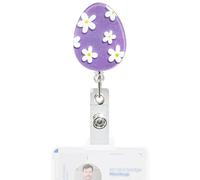 Clips de identificación - Lindos carretes, soportes decorativos | Divertidos accesorios de primavera agregando personalidad a uniformes de trabajo ideales para el personal de la oficina de los docente