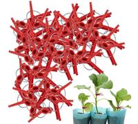 Clips de injerto | Abrazadera de injerto de plantas de invernadero, abrazadera de soporte de berenjena, clip de fijación de crecimiento de plantas de interior para tomates