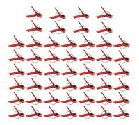 Clips de injerto para tomates, paquete de 50 abrazaderas de fijación de plantas, ganchos de plana para conexión vegetal, herramienta de jardinería resistente, materiales de larga duración, ideal