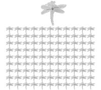 Clips de jardín para soporte de plantas, clips de tomate, 100 paquetes de clips de soporte para plantas de mariposa, vid de flores, tomates, abrazadera gruesa para margaritas, patios, granjas, caminos