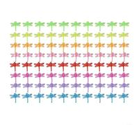 Clips de libélula resistentes a la intemperie para plantas trepadoras, proporcionando apoyo esencial para orquídeas y flores en entornos de jardín (8 colores)