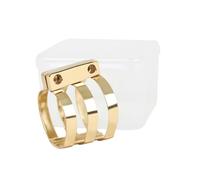 Clips De Ligadura Para Saxofón Alto Clip Duradero Abrazadera Cabeza Flauta Metal Sujetador Ajustable Metal Duradero