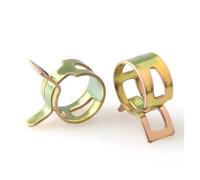 Clips de manguera, abrazaderas tubo, 1-10 piezas 4 mm a 46 for elegir Clip resorte combustible Abrazadera silicona al vacío Autos Combustible Aceite Manguera agua Tubo(5.5mm 10pcs)