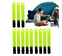 Clips De Marcado De Senderos - Etiquetas De Reflector Nocturno, Pines De Waypoint Fluorescentes | Tachuelas De Ruta De Alta Visibilidad, Titulares De Etiquetas Brillantes Para Trekking Forestal, Naveg