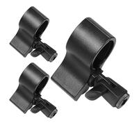 Clips de micrófono, clip de micrófono inalámbrico de 3 piezas, extensión de adaptador de montaje portátil antideslizante para grabación de transmisión profesional, estudio deportivo