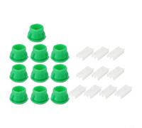 Clips de moldeo para umbral lateral de panel basculante, juego de clips de seguridad PA6 de 20 piezas con ojales para BMW serie E36/E46/E90, sujetadores de moldura de repuesto, fijaciones exteriores