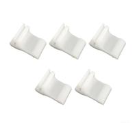Clips de montaje de rejilla de parabrisas ABS para tomas de aire, apto para Fiat, para Panda 2003-2012, 71749907, blanco, paquete de 5