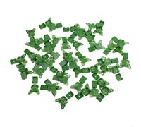 Clips de montaje en pared para plantas que permiten un posicionamiento ajustable para un seguimiento continuo del crecimiento a lo largo de planos verticales (50 piezas)