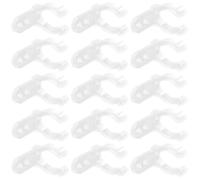 Clips de Montaje LED Silicona Tornillos, 100 Piezas