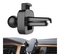 Clips de montaje para teléfono de coche, abrazadera de bloqueo técnica, junta giratoria de 360 grados, interfaz de pivote semántico profundo, característica de material secundario, adaptador de
