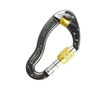 Clips de mosquetón para cajas de escalada de servicio pesado - Mosquetones de aleación de aluminio de bloqueo | Clips de escalada seguras y muy fuertes para rapear, montañismo, senderismo, camping y