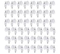 Clips de nailon resistentes para pantalla, 48 piezas con tornillos M4 x 25 mm, reutilizables, cierre de panel, accesorios ligeros para ventanas