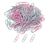 Clips De Oficina De Color Creativos De 300 Piezas, Pequeños Clips De Papel Ovalados, Bolígrafos De Clasificación De Documentos, Accesorios De Oficina, Prueba Para Estudiantes.