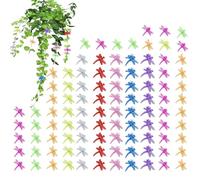 Clips de orquídea, clips de soporte para orquídeas - Grueso Daisy Vine Trellis Tomate, 100 piezas Abrazadera para patio, jardín, patio, , interior, granja