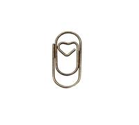 Clips de papel, 50 piezas clips, carpetas metal, for billetes cuaderno, accesorios encuadernación oficina(50PCS Retro color)