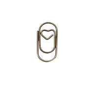 Clips de papel, 50 piezas clips, carpetas metal, for billetes cuaderno, accesorios encuadernación oficina(50PCS Retro color)