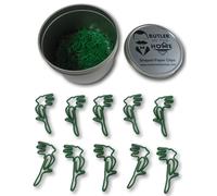 Clips de papel con forma de loro de Butler in the Home, 100 unidades, ideales para coleccionistas de clips o como regalo de oficina. Vienen en un