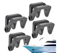 Clips de para pontón, clips de de barcos | Ajustador de parachoques 4x barco - Suministros al aire libre, conexión rápida y diseño de rechazo accesorios sólidos para amarre