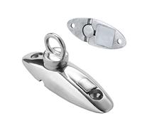 Clips de parachoques para pontón de , acero inoxidable giratorio de liberación rápida, clips de parachoques de fijación rápida para riel, yate, crucero, , arrastrero, runabout Bowrider