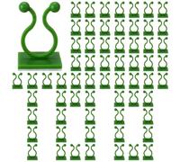 Clips de pared para plantas, colgador adhesivo extraíble discreto y resiste