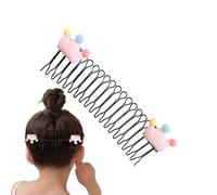 Clips de peine de cabello, clips de peine para mujeres, Soporte de cabello de la corona de flores, Combs laterales para el peinado decorativo accesorios para niñas