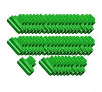 Clips de película de invernadero para tuberías de 11 mm y 16 mm, sujetadores de red de jardín, conectores de tubería de plástico, accesorios de túnel de cultivo, suministros de jaula de verduras (11