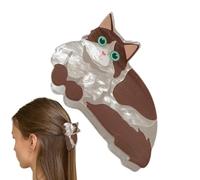 Clips de pelo para gatos, clip de garra para pelo de gato, descripción general para cabello pequeño corto bocados bungini, un agarre de pelo adorable para el cabello, trueque de