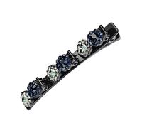 Clips De Peluquería - Mujeres Horquillas Brillantes Clip De Pelo - Accesorios Para Cabello Elegante Con Nuestra Pinza De Pelo Trenzada De Piedra De Crista