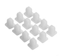 Clips de plástico para guardabarros de automóvil, 50 piezas con agujero de 8 mm y 8 5 mm para instalación de faldones laterales de coche e instalación de parachoques