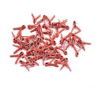 Clips de plástico para injertos de jardín, 50 unidades para pepino, berenjena, sandía, plantas, herramientas para una fijación segura de portainjertos y apoyo al crecimiento (boca redonda)