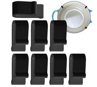 Clips de protección de esmalte para tapa de horno, clips de protección para parachoques de almacenamiento para tapa de horno,8 x clips de repuesto para protector de utensilios de cocina - Parácho