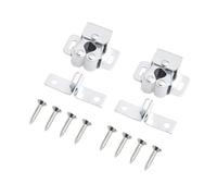 Clips de puerta de empuje para abrir, cuentas táctiles para cajones de armario con sello de goma resistente al desgaste, no requiere asa, pestillos para muebles, 2 unidades