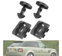 Clips de repuesto para cubierta de remolque y moldura de ojo de remolque para parachoques trasero en modelos Land Rover Discovery 3 4 con ajuste directo