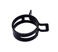 Clips de resorte de acero al manganeso de 20 piezas, abrazadera de tubo de aro de 5/7/9/11/13/15/17/19MM, hebilla elástica for línea de combustible y aceite(20pcs 17mm)